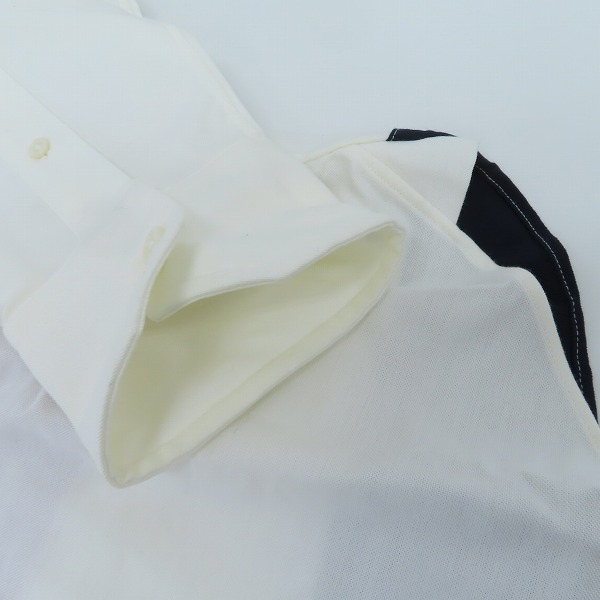 実際に弊社で買取させて頂いたBLACK FLEECE by Brooks Brothers/ブラックフリース ブルックスブラザーズ バックボーダーデザイン ボタンダウンシャツ /BB3の画像 6枚目