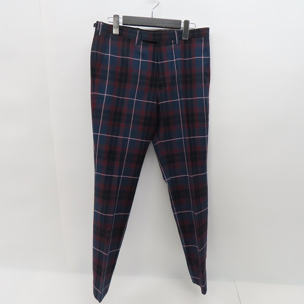 実際に弊社で買取させて頂いたLAD MUSICIAN/ラッドミュージシャン 16AW タータンチェック スラックスパンツ/44