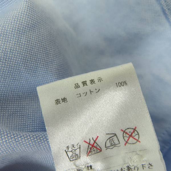 実際に弊社で買取させて頂いたDESCENDANT/ディセンダント 長袖シャツ ライトブルー /2の画像 4枚目