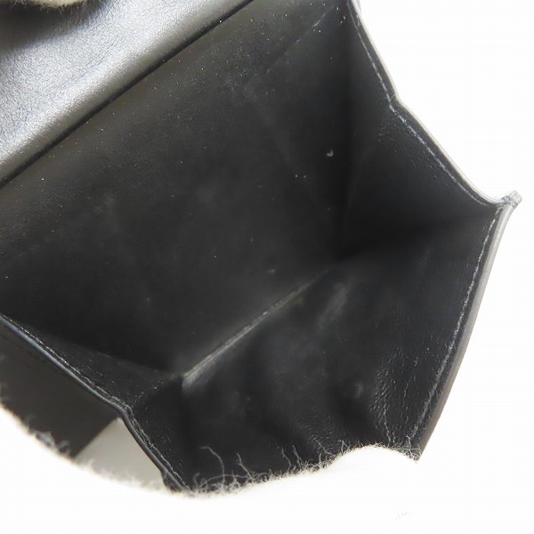 実際に弊社で買取させて頂いたGIVENCHY/ジバンシイ ロゴ型押し レザー二つ折り財布 の画像 5枚目