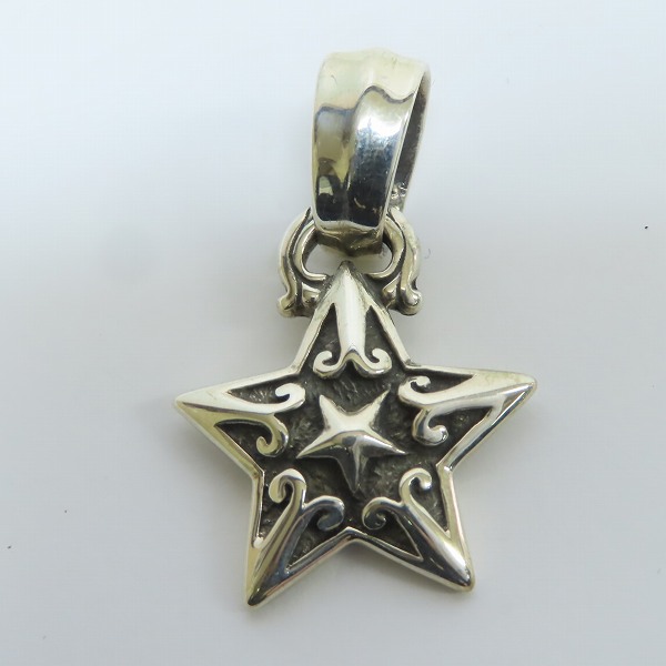 実際に弊社で買取させて頂いたBILL WALL LEATHER/BWL/ビルウォールレザー 30th Anniversary スター ペンダントの画像 1枚目