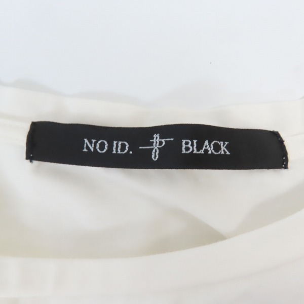 実際に弊社で買取させて頂いたNO ID./ノーアイディー クラウドパターン切替ルーズ Tシャツ 448006-622T/ONEの画像 2枚目