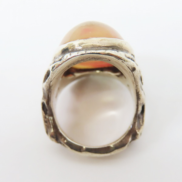 実際に弊社で買取させて頂いたALEX STREETER/アレックスストリーター 10周年台座 エンジェルハートリング 16-18号の画像 5枚目