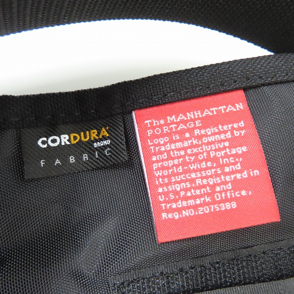 実際に弊社で買取させて頂いたManhattan Portage/マンハッタンポーテージ CORDURA メッセンジャーバッグ/ショルダーバッグの画像 5枚目