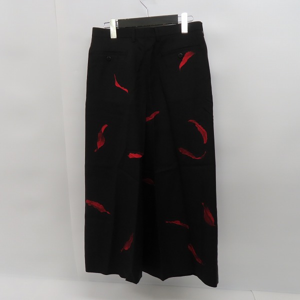 実際に弊社で買取させて頂いたLAD MUSICIAN/ラッドミュージシャン 19AW WOOL GABARDINE INKJET FALLEN LEAVES 2219-583/42の画像 1枚目