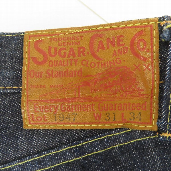 実際に弊社で買取させて頂いたSUGAR CANE/シュガーケーン/1947/SC41947/デニムパンツ/ジーンズ/31/34の画像 4枚目