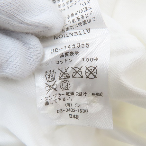 実際に弊社で買取させて頂いたuniform experiment/ユニフォームエクスペリメント PHONE POCKET RHINE STONE FIVE STAR SHIRT  UE-145055/3の画像 3枚目