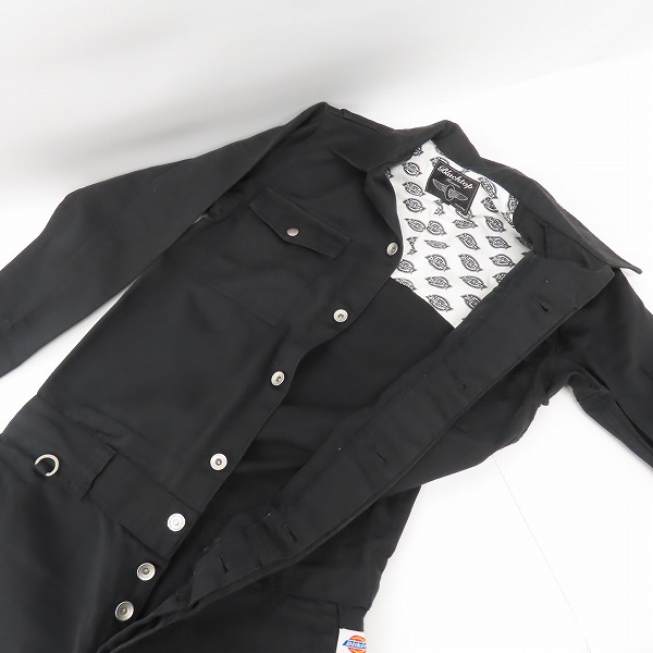 実際に弊社で買取させて頂いたBLACKTOP KUSTOMS×Dickies/ブラックトップ カスタムズ×ディッキーズ オールインワン/つなぎ BT09FW-B10A/Mの画像 6枚目