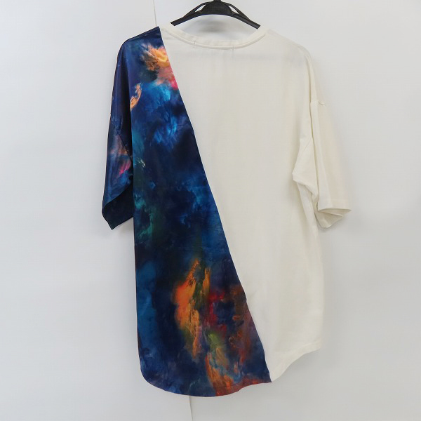 実際に弊社で買取させて頂いたNO ID./ノーアイディー クラウドパターン切替ルーズ Tシャツ 448006-622T/ONEの画像 1枚目