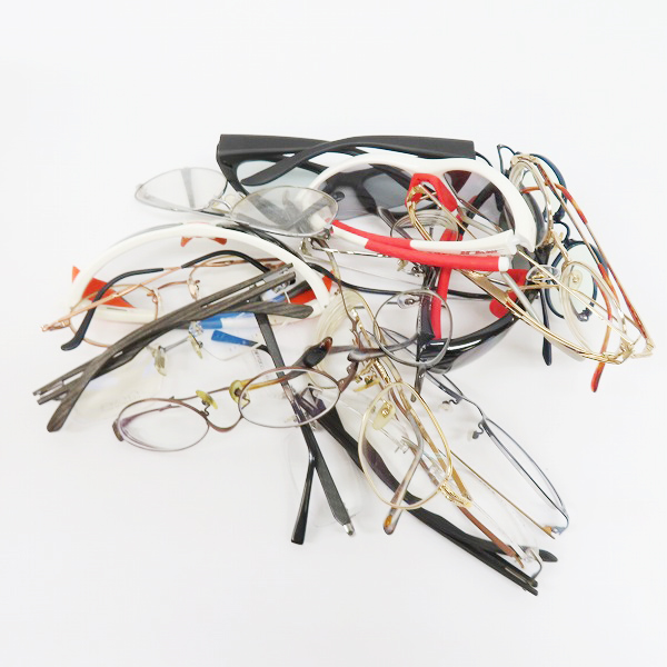 実際に弊社で買取させて頂いた【おまとめ品】バーバリー/タケオキクチ他 メガネ/サングラス