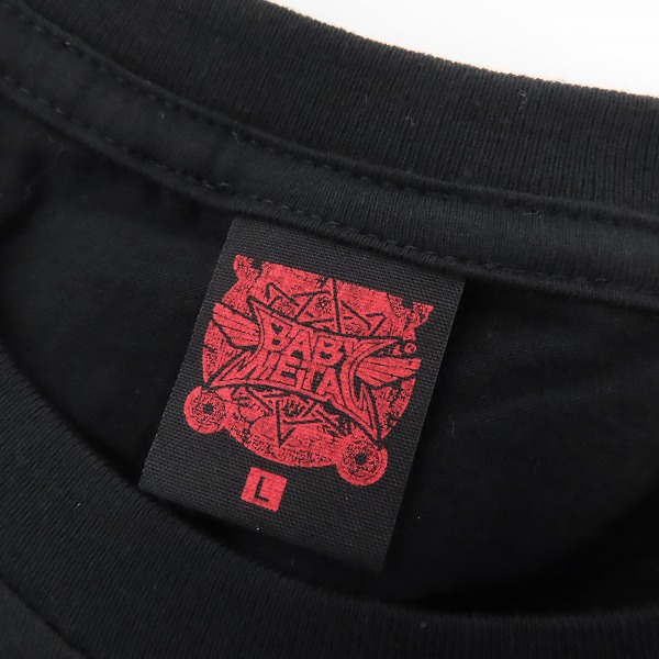 実際に弊社で買取させて頂いたBABYMETAL/ベビーメタル GIVE ME CHOCOLATE/ギミチョコ バンドTシャツ/Lの画像 2枚目