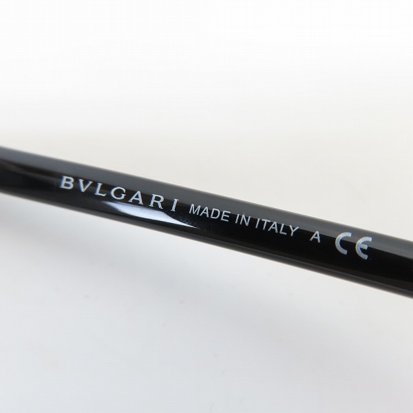 実際に弊社で買取させて頂いたBVLGARI/ブルガリ メガネフレーム アイウェア 4097-B-F 501の画像 6枚目