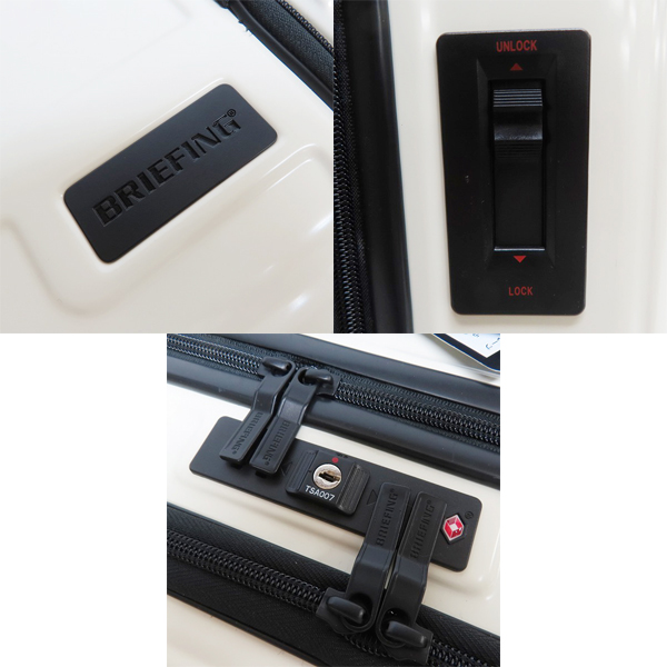 実際に弊社で買取させて頂いたBRIEFING/ブリーフィング スーツケース キャリーケース H-34F SDの画像 6枚目