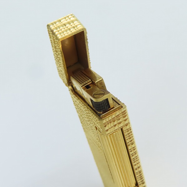 実際に弊社で買取させて頂いたdunhill/ダンヒル ガスライター ゴールドの画像 4枚目