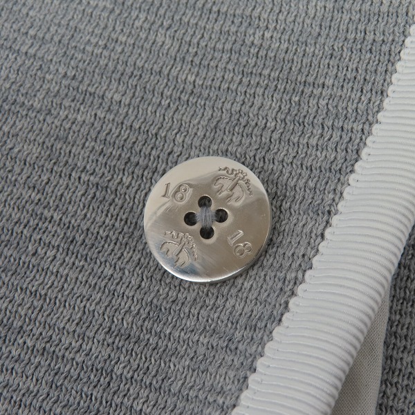 実際に弊社で買取させて頂いたBLACK FLEECE by Brooks Brothers/ブラックフリースバイブルックスブラザーズ パイピング グレー ジャケット/BB1の画像 6枚目