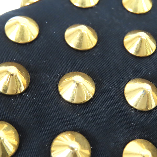 実際に弊社で買取させて頂いたGIVENCHY/ジバンシー スタッズ ナイロンクラッチバッグの画像 6枚目