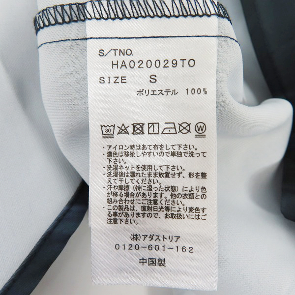 実際に弊社で買取させて頂いたHARE/ハレ ブラートロミシャツ ブラック HA020029TO/Sの画像 3枚目