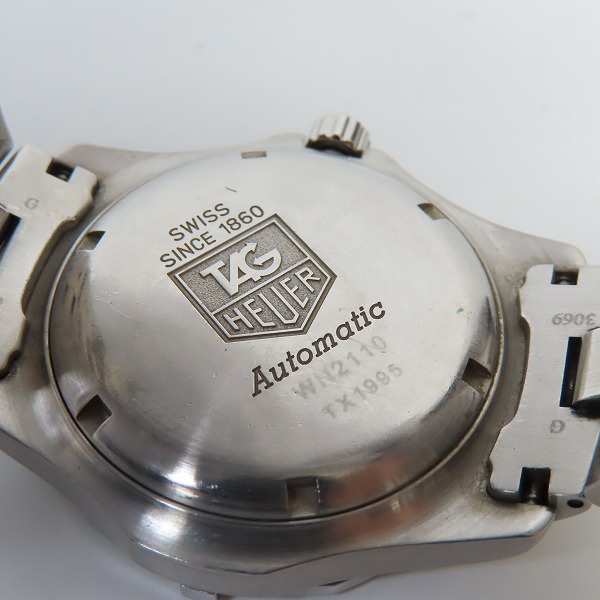 実際に弊社で買取させて頂いたTAG Heuer/タグホイヤー エクスクルーシブ デイト 自動巻き 腕時計 WN2110の画像 4枚目