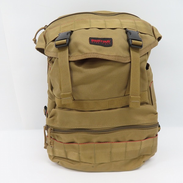 実際に弊社で買取させて頂いたBRIEFING/ブリーフィング SIMPLE FLAP バックパック デイパック BRF096219