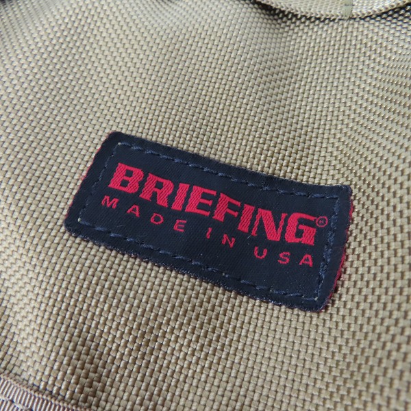 実際に弊社で買取させて頂いたBRIEFING/ブリーフィング SIMPLE FLAP バックパック デイパック BRF096219の画像 6枚目