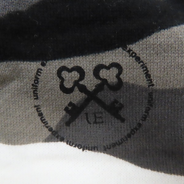 実際に弊社で買取させて頂いたuniform experiment/ユニフォームエクスペリメント フットボールシャツ UE-170021/3の画像 5枚目