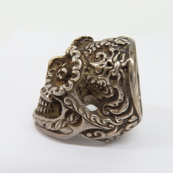 実際に弊社で買取させて頂いたBWL/ビルウォールレザー Dia de los Muertos Master Skull Ring 死者の日 マスタースカルリング 7.5-11.5号の画像 2枚目