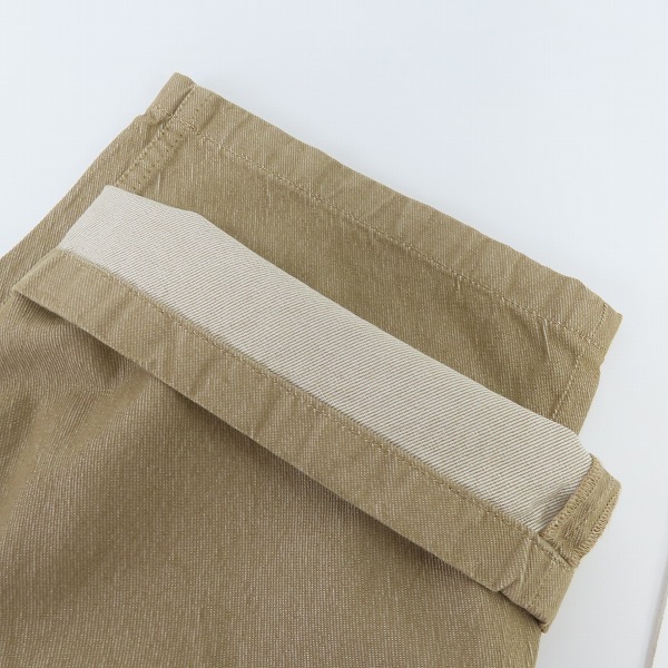 実際に弊社で買取させて頂いたMaison Martin Margiela/メゾンマルタンマルジェラ10 12AW ワイドバギーパンツ S30LA0055/46の画像 6枚目