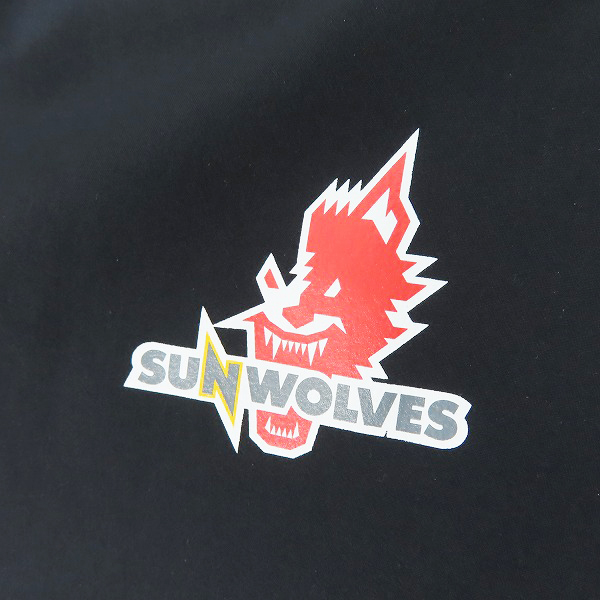 実際に弊社で買取させて頂いたCANTERBURY/カンタベリー SUNWOLVES/サンウルブズ ラグビー 長袖シャツ R78042SR/3Lの画像 5枚目