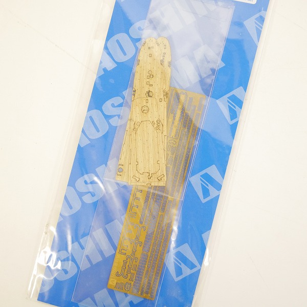 実際に弊社で買取させて頂いた【未開封】AOSHIMA/アオシマ 1/700 香取型専用木製甲板シート&エッチングセットの画像 2枚目