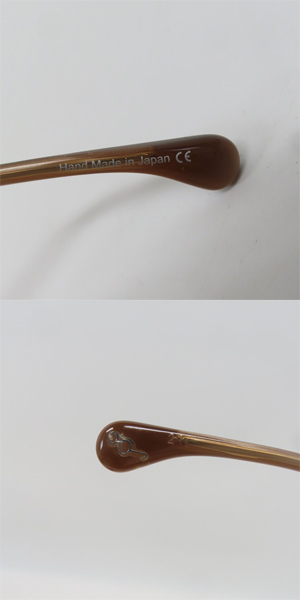 実際に弊社で買取させて頂いたPaul Smith/ポールスミス GDOL Titanium 度入り メガネ/アイウェア PSE-1010の画像 7枚目