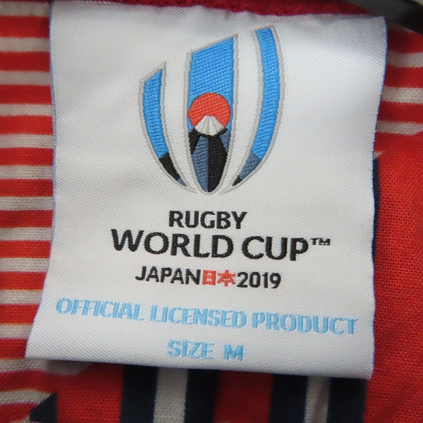 実際に弊社で買取させて頂いたcanterbury /カンタベリー ラグビーワールドカップ 2019 日本大会 ポロシャツＭの画像 2枚目
