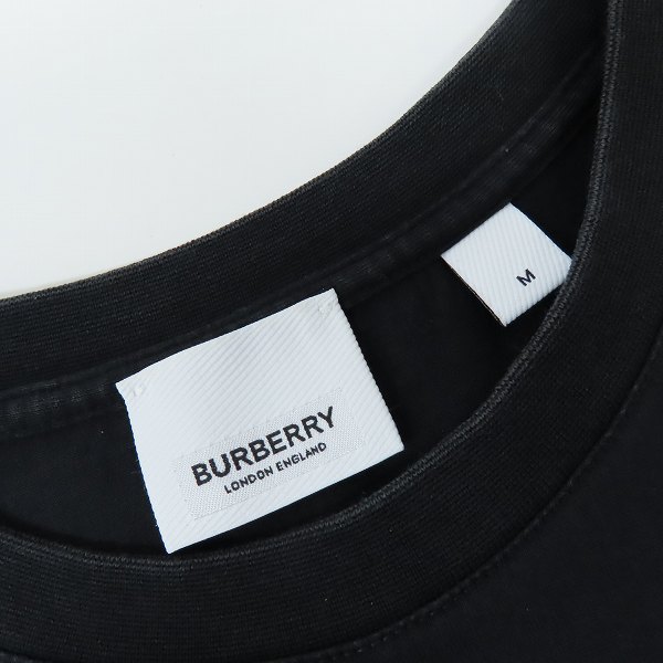 実際に弊社で買取させて頂いた【JPタグ】BURBERRY/バーバリー 19SS ロゴプリント オーバーサイズTシャツ 8009494/Mの画像 2枚目
