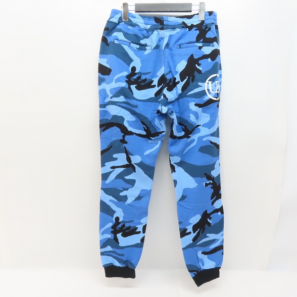 実際に弊社で買取させて頂いたuniform experiment/ユニフォームエクスペリメント CAMOUFLAGE SWEAT PANT BLUE UE-170019/3の画像 1枚目