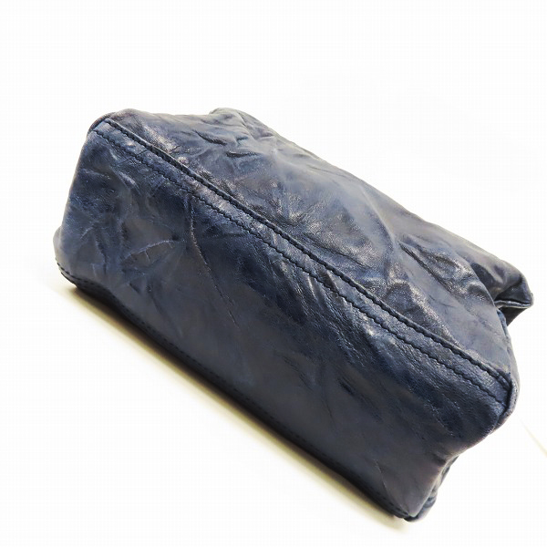 実際に弊社で買取させて頂いたGIVENCHY/ジバンシィ PANDORA/パンドラ ロゴプレート レザーショルダーバッグの画像 2枚目