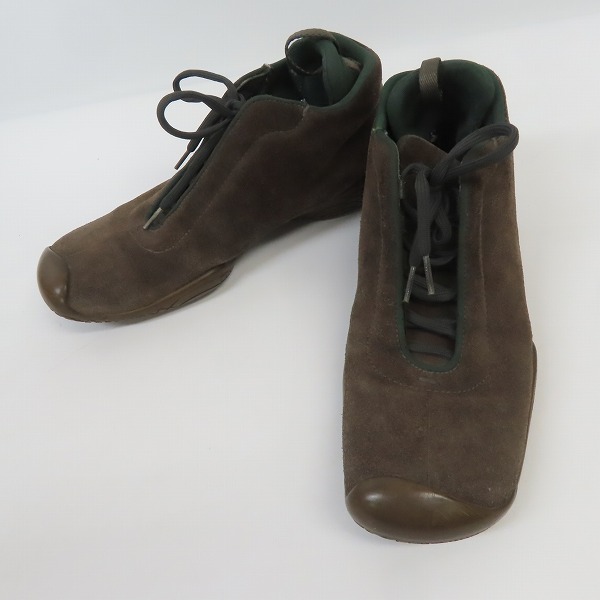 実際に弊社で買取させて頂いた【観賞用】PRADA/プラダ スエード スニーカー 0350/8