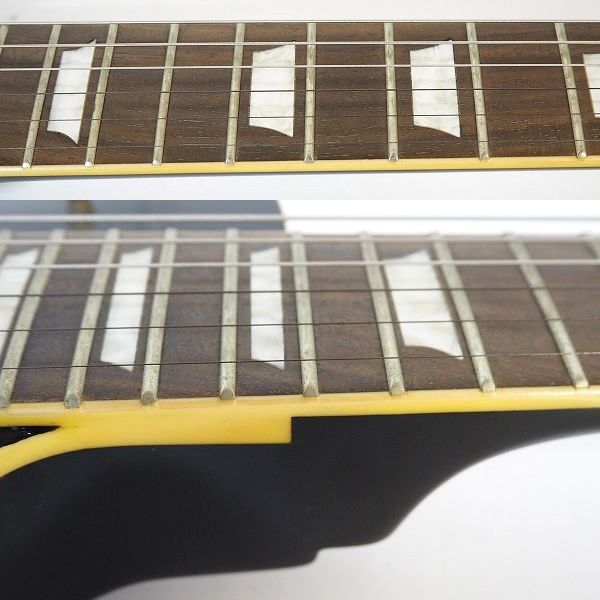 実際に弊社で買取させて頂いた★Epiphone/エピフォン Les Paul Standard Ebony/レスポールスタンダード ソフトケース付 の画像 3枚目