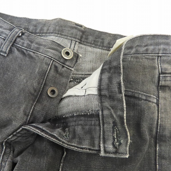 実際に弊社で買取させて頂いたHYSTERICS/ヒステリックス  クロップド デニムバギーパンツ 3AP-3952/Sの画像 5枚目