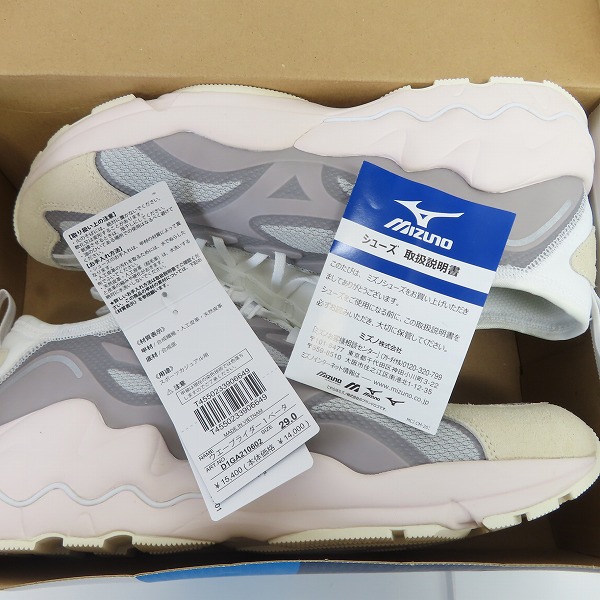 実際に弊社で買取させて頂いた【未使用】MIZUNO/ミズノ  WAVE RIDER 1 B/ウエーブ ライダー1 ベータ  スニーカー D1GA210602/29.0の画像 7枚目