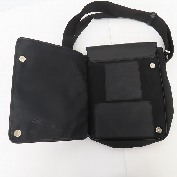 実際に弊社で買取させて頂いたdunhill/ダンヒル ショルダーバッグ ブラックの画像 7枚目