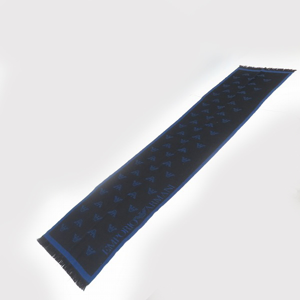 実際に弊社で買取させて頂いたEMPORIO ARMANI/エンポリオアルマーニ ウール マフラーの画像 6枚目