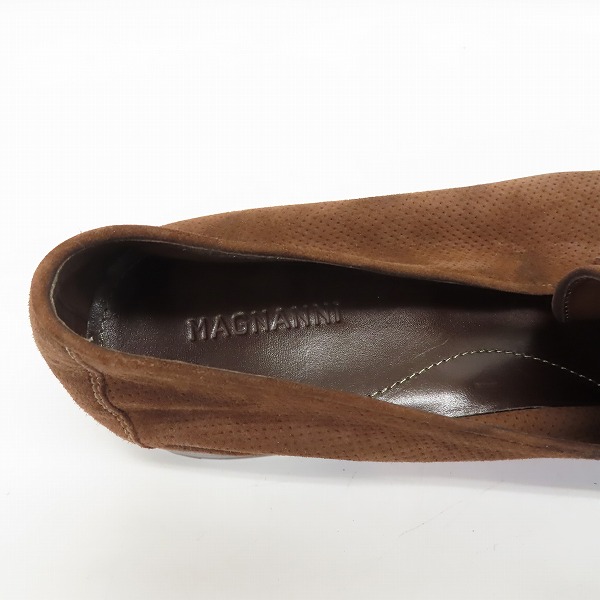 実際に弊社で買取させて頂いたMAGNANNI/マグナーニ ドライビングシューズ/43の画像 4枚目