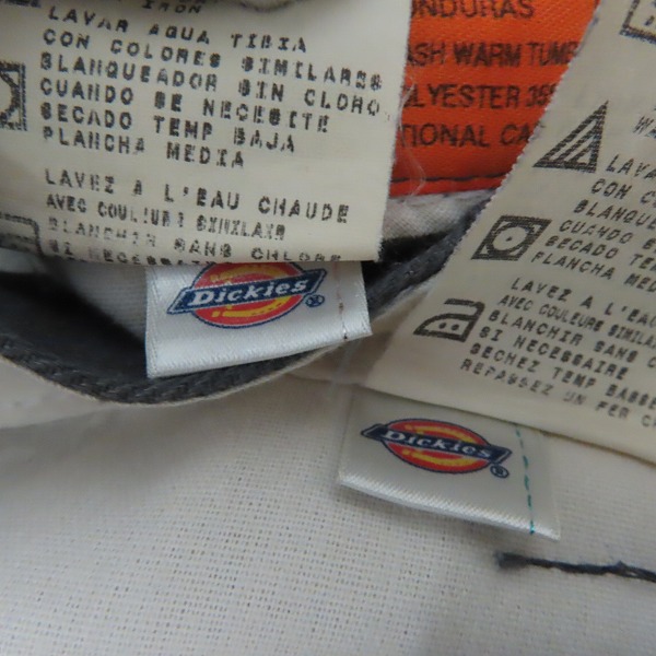 実際に弊社で買取させて頂いたDickies/ディッキーズ ハーフ/ロング パンツ グレー 2点セットの画像 4枚目
