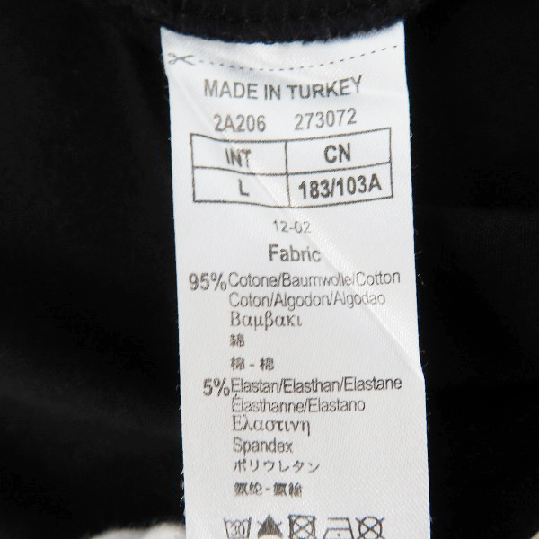 実際に弊社で買取させて頂いたEA7 EMPORIO ARMANI/イーエーセブン エンポリオ アルマーニ  ロゴプリント半袖Tシャツ 273072 2A206/Lの画像 3枚目