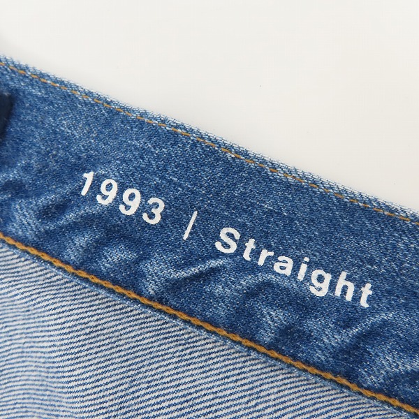 実際に弊社で買取させて頂いたDESCENDANT/ディセンダント ストレート デニムパンツ/2の画像 4枚目