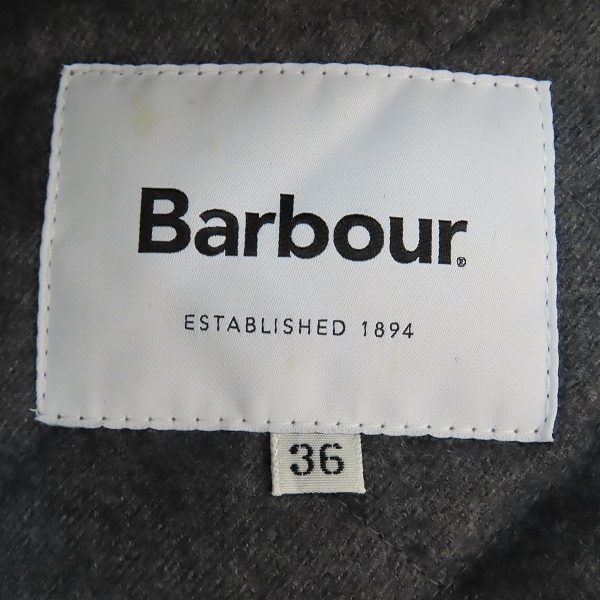 実際に弊社で買取させて頂いたBarbour/バブアー キルティング ジャケット 1702216/36の画像 2枚目