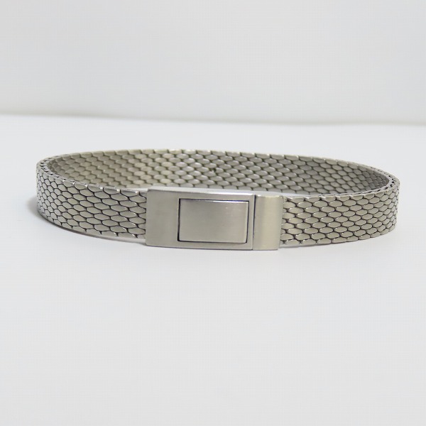 実際に弊社で買取させて頂いたEMPORIO ARMANI/エンポリオアルマーニ ドローコード/チェーン ブレスレット 2点セットの画像 4枚目