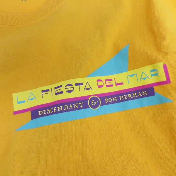 実際に弊社で買取させて頂いたDESCENDANT × Ron Herman/ディセンダント × ロンハーマン プリント カットソー/2の画像 6枚目