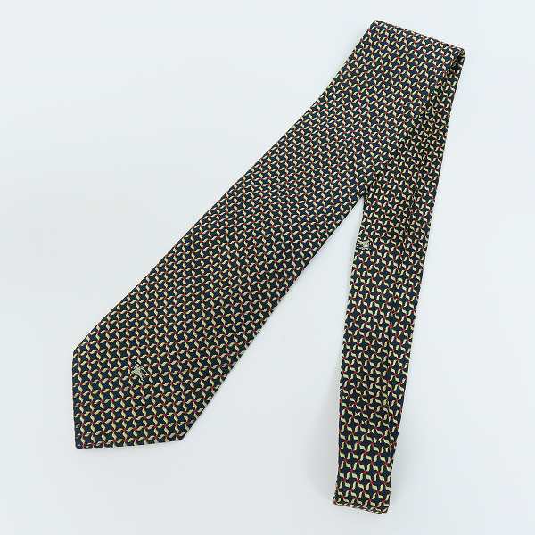 実際に弊社で買取させて頂いたBVLGARI/ブルガリ CELINE/セリーヌ Burberrys/バーバリーズ 総柄 ネクタイ 3点セットの画像 4枚目