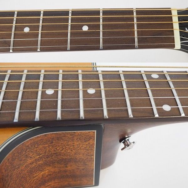 実際に弊社で買取させて頂いた★Epiphone/エピフォン MASTERBILT DR-400 MCE NAS エレアコ/アコースティックギター/アコギ ソフトケース付の画像 3枚目