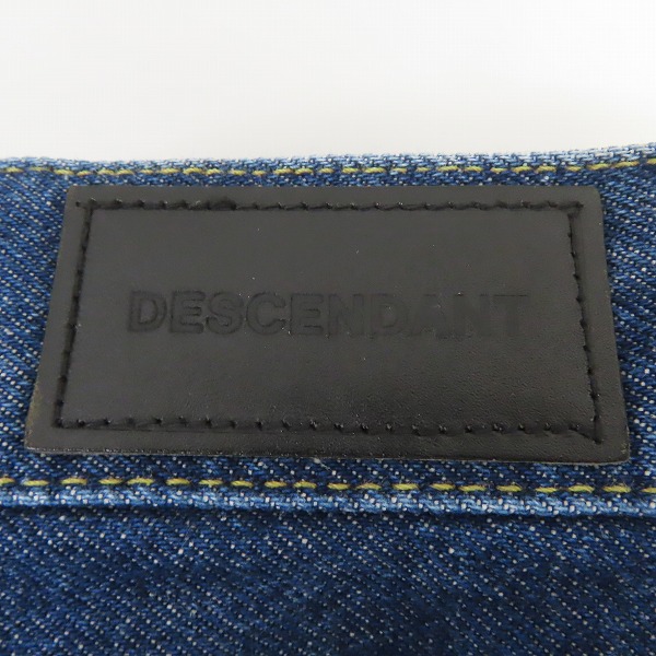 実際に弊社で買取させて頂いたESCENDANT/ディセンダント horizonロゴ ワイドテーパードデニムパンツ/3の画像 7枚目